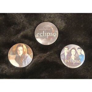 Collectible The Twilight Saga:  Eclipse Movie Pins, Set of 3
